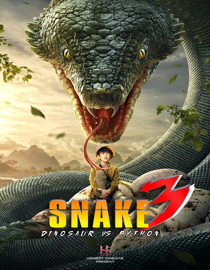 Snake 3 Dinosaur vs Python (Dashe 3 Long she zhi Zhan)